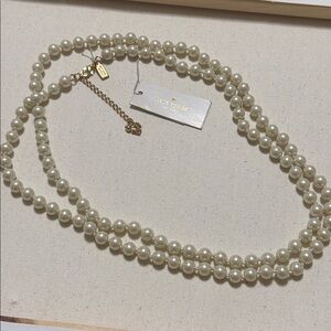 Beautiful Kate Spade Cream Pearl Necklace w/Tag